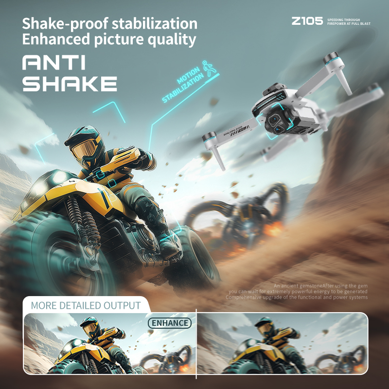 New Z105 RC Drone 8K Professio - Outdoor Power Plus avaliação e preço