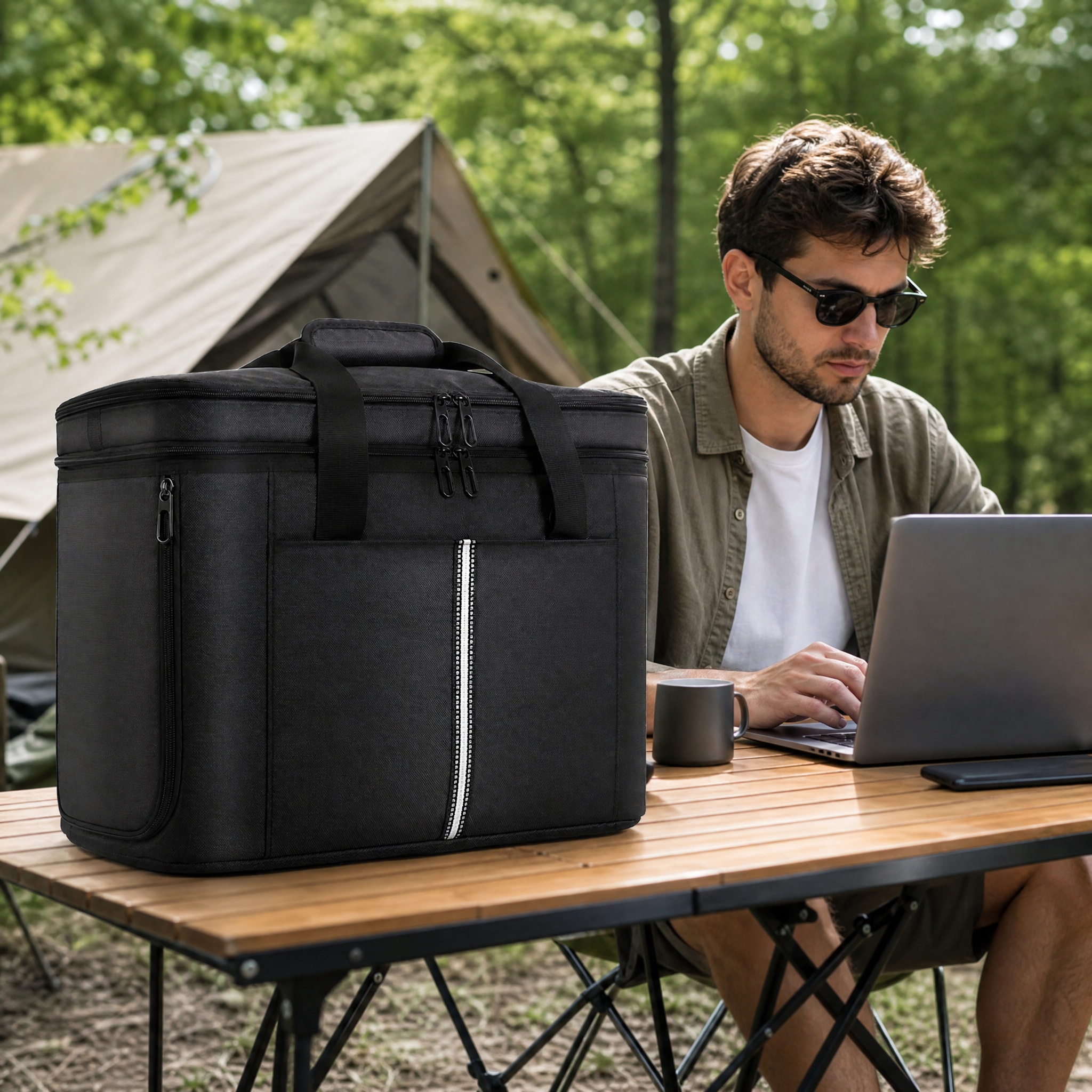 Outdoor Travel Carrying Case f - Outdoor Power Plus avaliação e preço