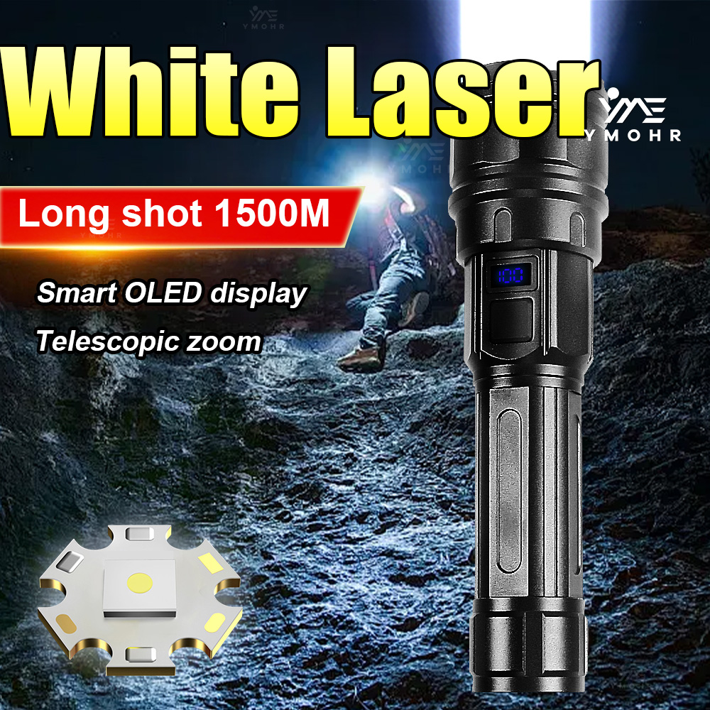 White Laser High Power Flashli - Outdoor Power Bank avaliação e preço