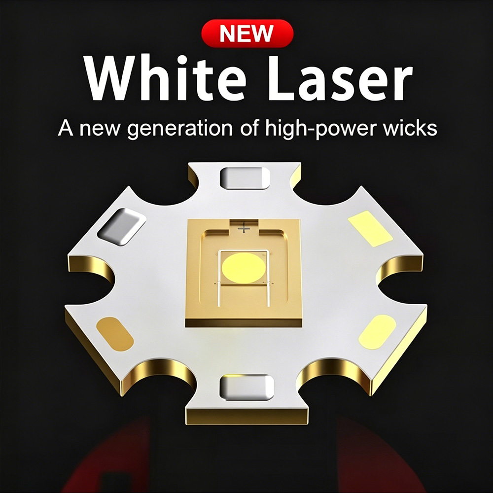 White Laser High Power Flashli - Outdoor Power Bank avaliação e preço
