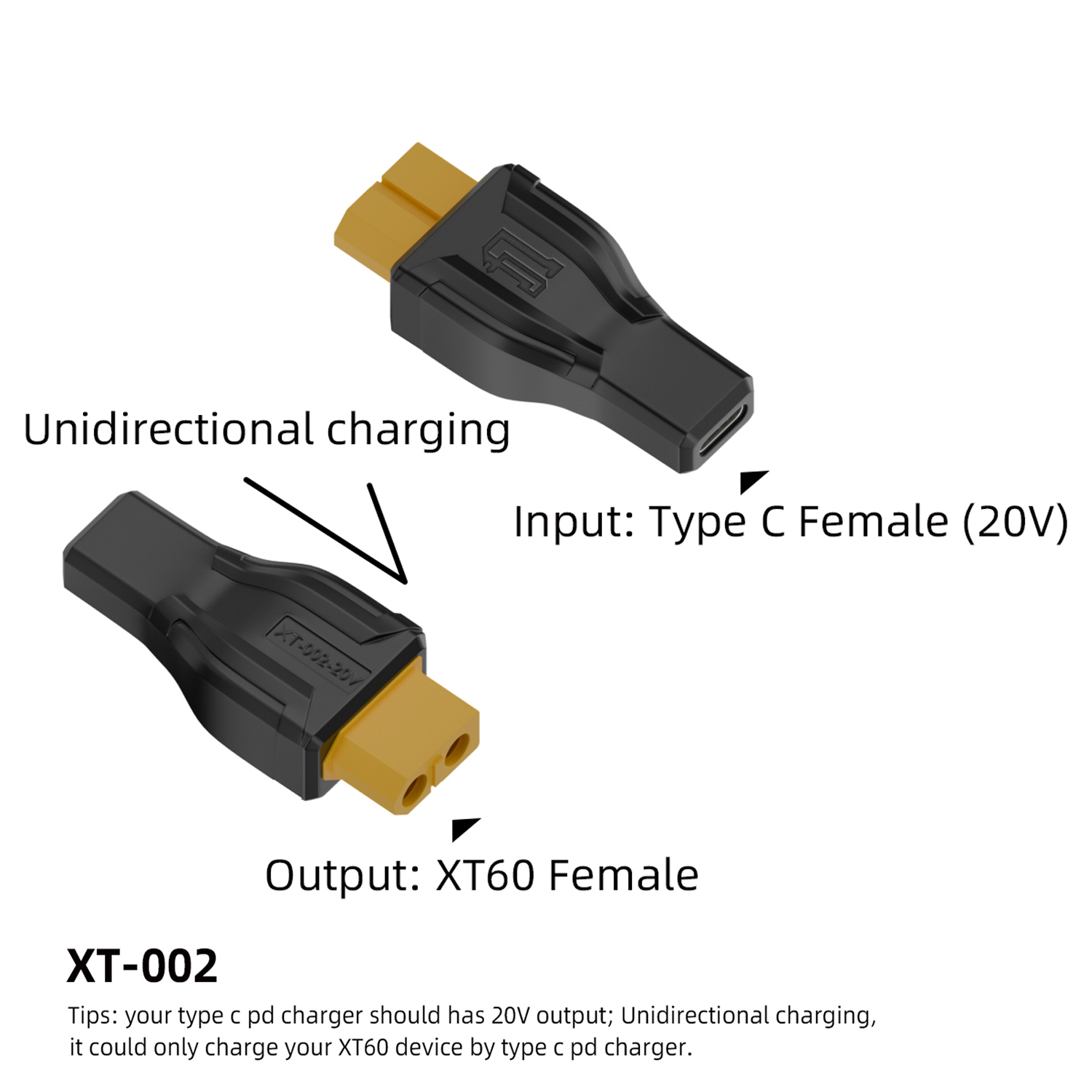 USB C to XT60 Adapter Converte - Outdoor Power Adapter Usb avaliação e preço