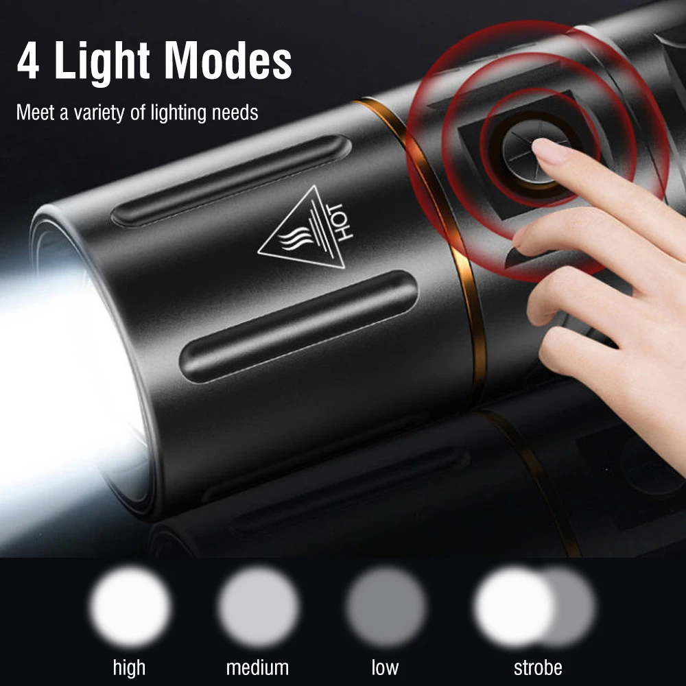 BORUiT Ultra Bright 3000LM LED - Outdoor Power Bank avaliação e preço