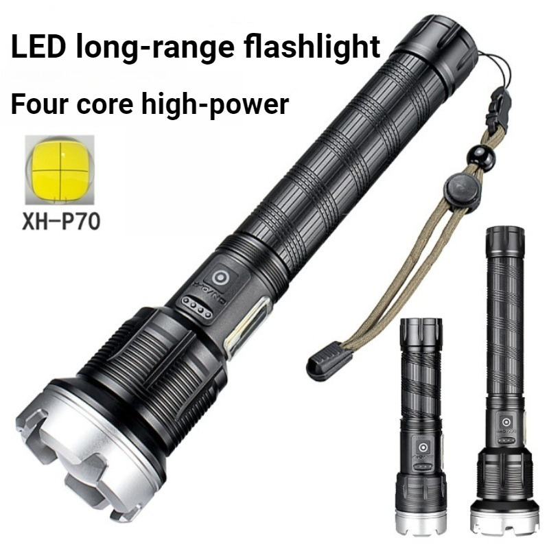 High-power LED Flashlight Tele - Outdoor Power Meter avaliação e preço