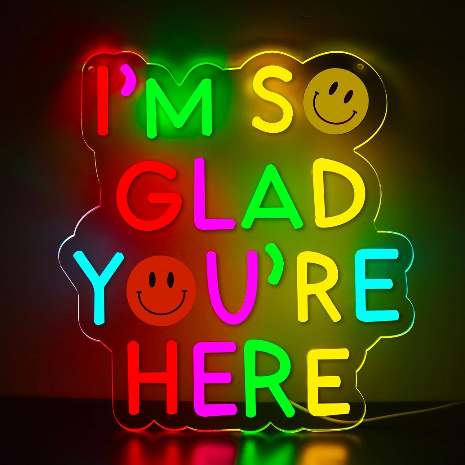 I’m So Glad You’re Here Neon S - Outdoor Power In Reno avaliação e preço