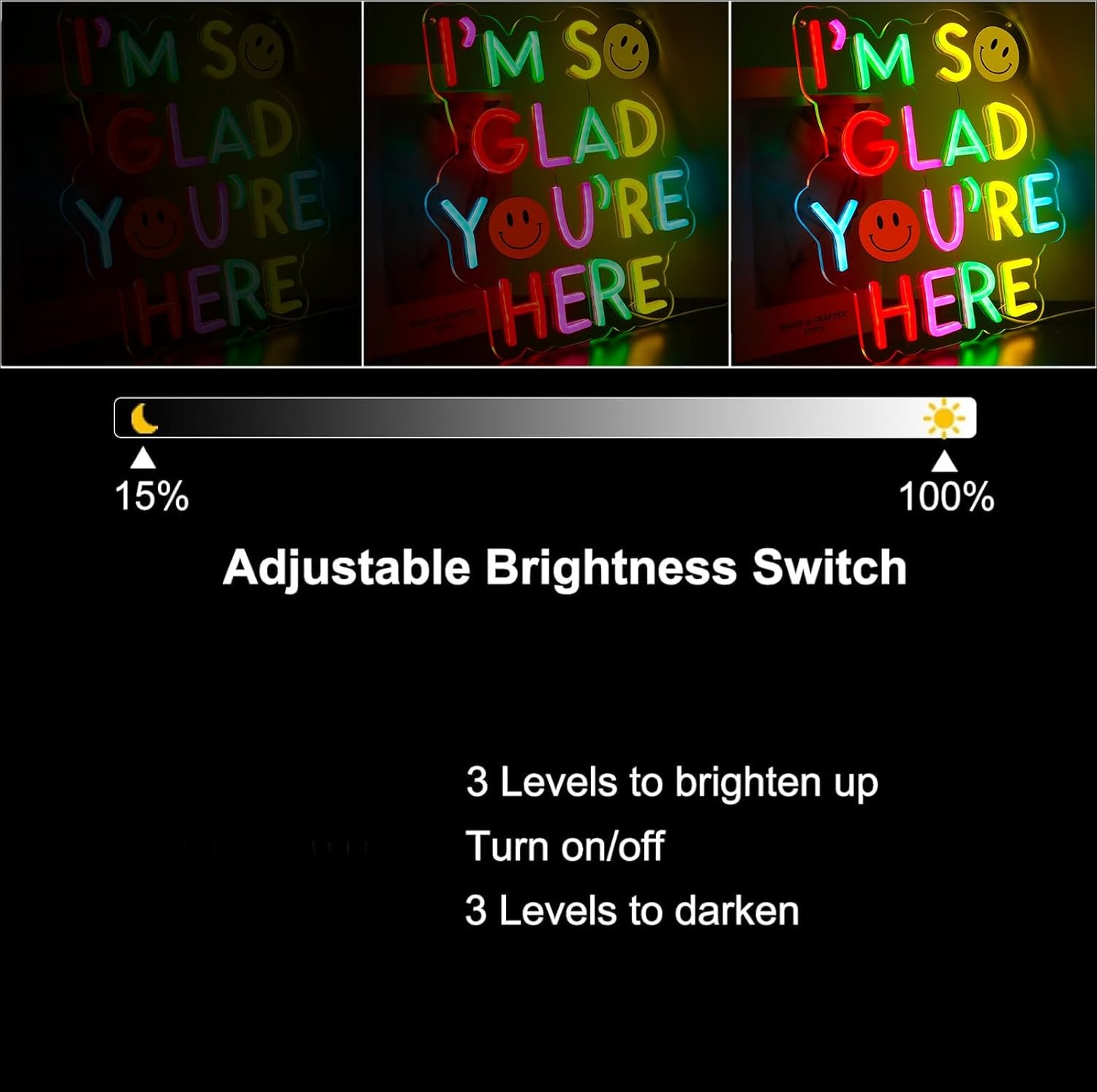 I’m So Glad You’re Here Neon S - Outdoor Power In Reno avaliação e preço